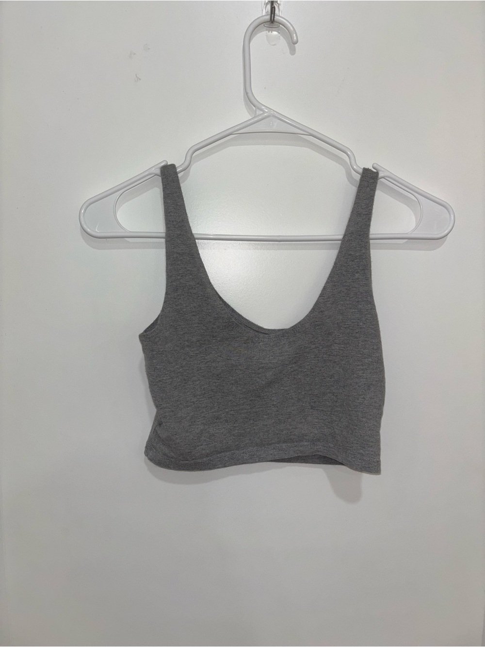 💕 Urban Outfitters Out From Under Gray Graphic Egyptian Eye Crop Top 💕 - Picture 9 of 9